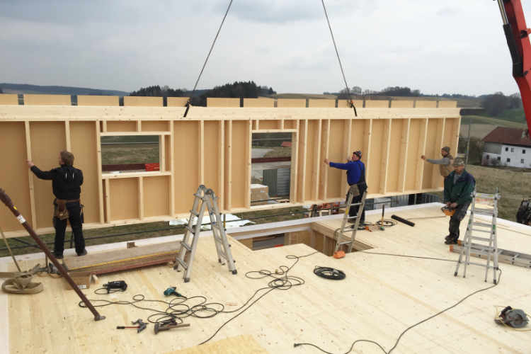  Holzständerbau als Neubau, für Anbauten und Aufstockungen