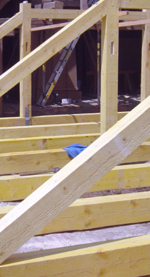 Bild von Dachträger aus Holz